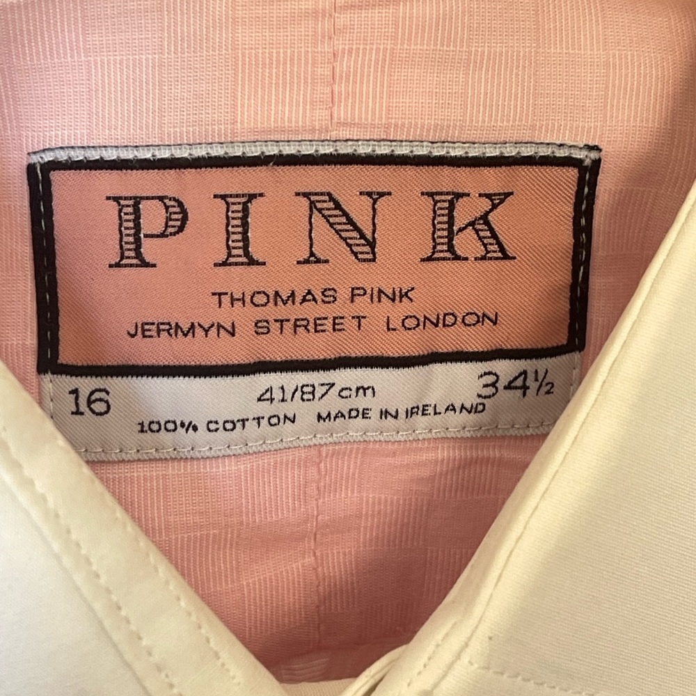 Thomas Pink button down